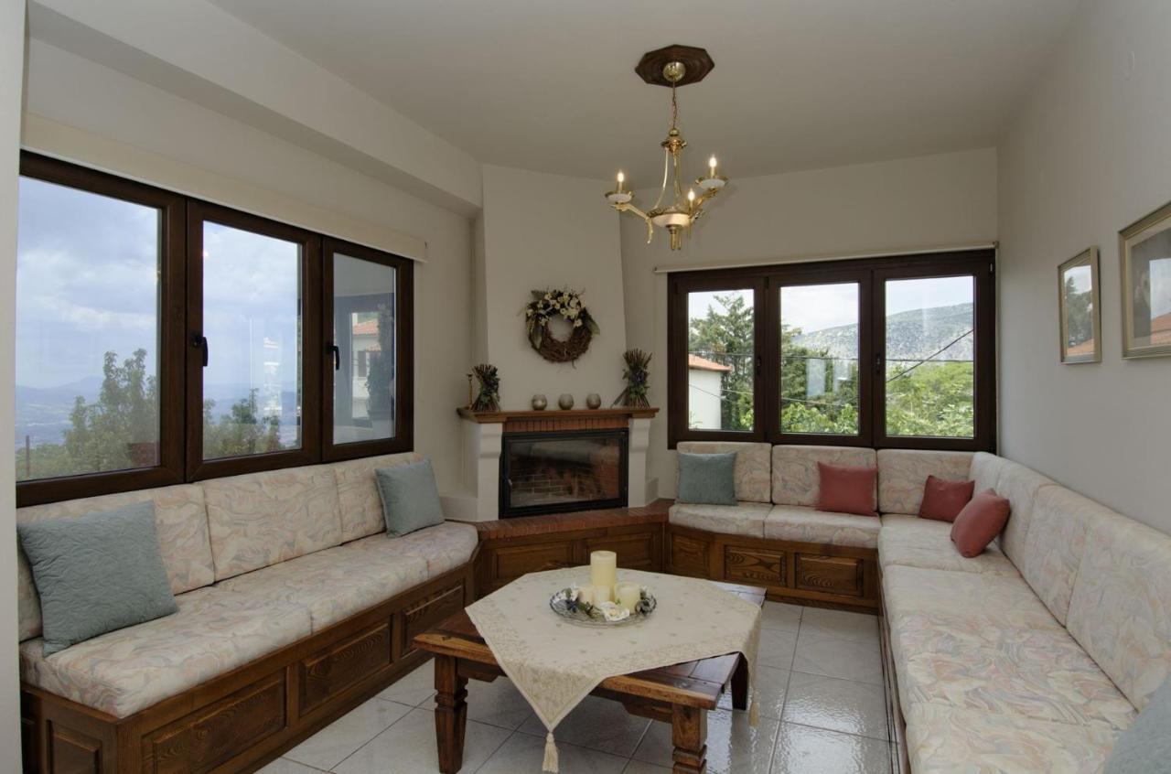 Iatrou House- Villa With Incredible View Portariá Kültér fotó